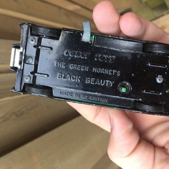 Rare GREEN HORNET BLACK BEAUTY 1966 CORGI 268 Diecast A/O MIB Vintage Toy Car - Picture 9 of 15